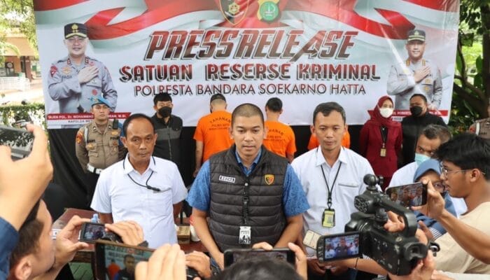 Polresta Bandara Soekarno Hatta Bongkar Perdagangan PMI