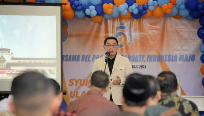 Ridwan Kamil Dorong REI Bangun Struktur Tahan Gempa