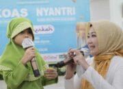 Atalia Praratya Sapa Peserta Kontes Juara Anak Soleh