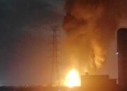 Depo Pertamina Plumpang Tanjung Priok Terbakar Hebat