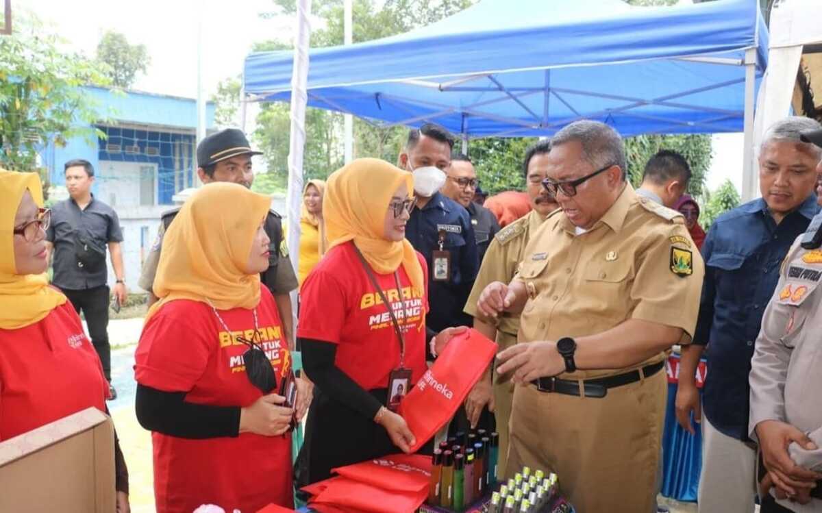 Gebyar BUMDESMA LKD Mendapat Pujian Bupati Sukabumi