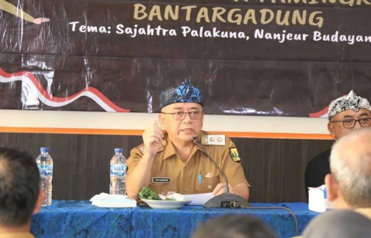 Iyos Dukung Sanggar Seni Pujaran Putra Pamingkis