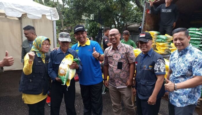 Ketua DPRD Kota Bandung Monitorong Operasi Beras Medium