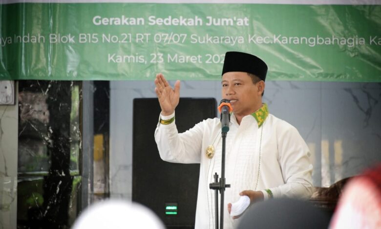 Pak Uu Safari Ramadan di Masjid Al Faidzin Bekasi