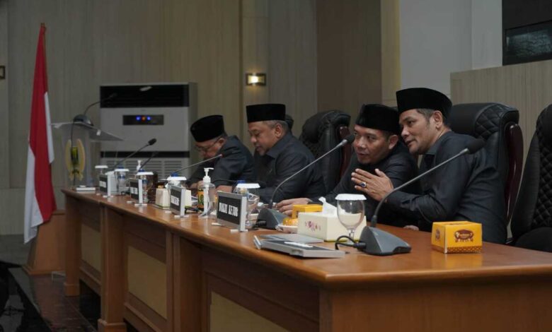 Paripurna Ke-2 DPRD Kab Sukabumi Membahas 2 Agenda