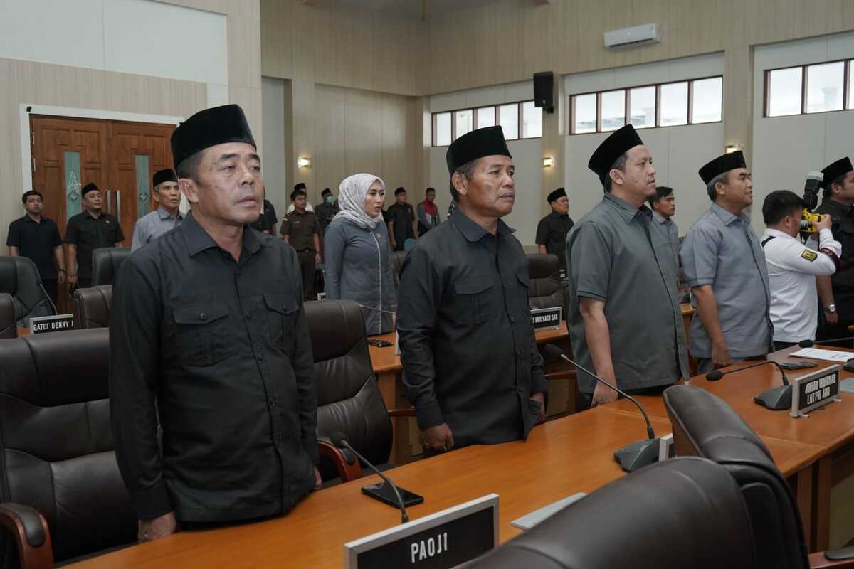 Paripurna Ke-5 DPRD Kab Sukabumi Bahas 2 Agenda