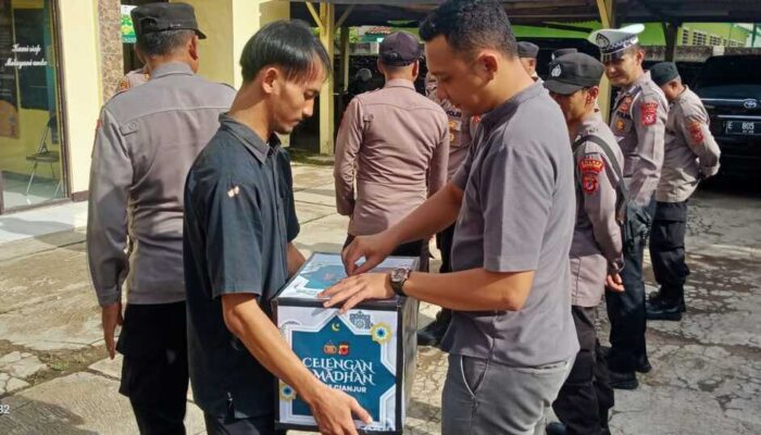 Polsek Bojongpicung Gelar Celengan Ramadan