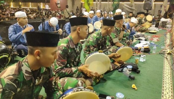 Raider 300 Cianjur dan Ribuan Jemaah Salawat Akbar