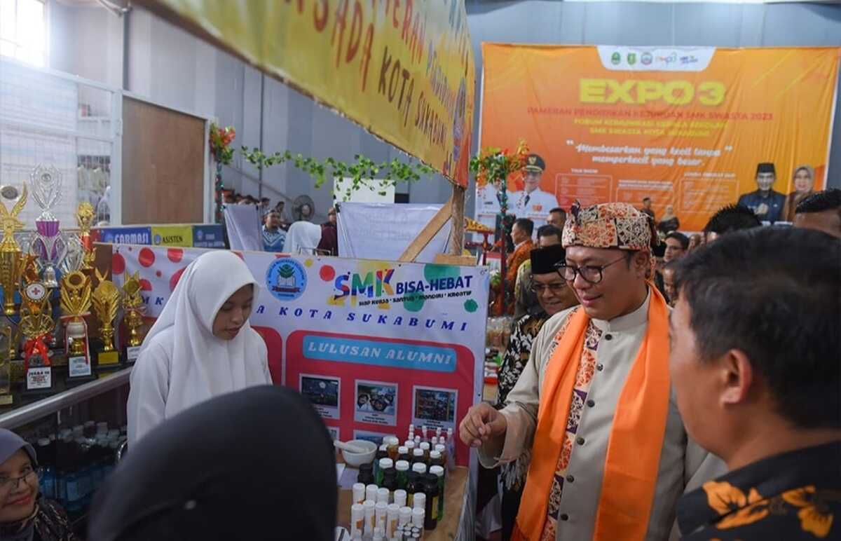 SMK Se-Kota Sukabumi Unjuk Kebolehan di Expo 3