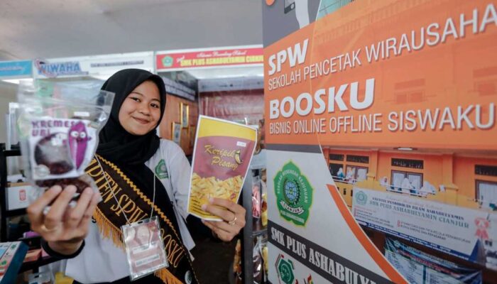 Siswa SMK Jawa Barat Pesta Wirausaha Muda