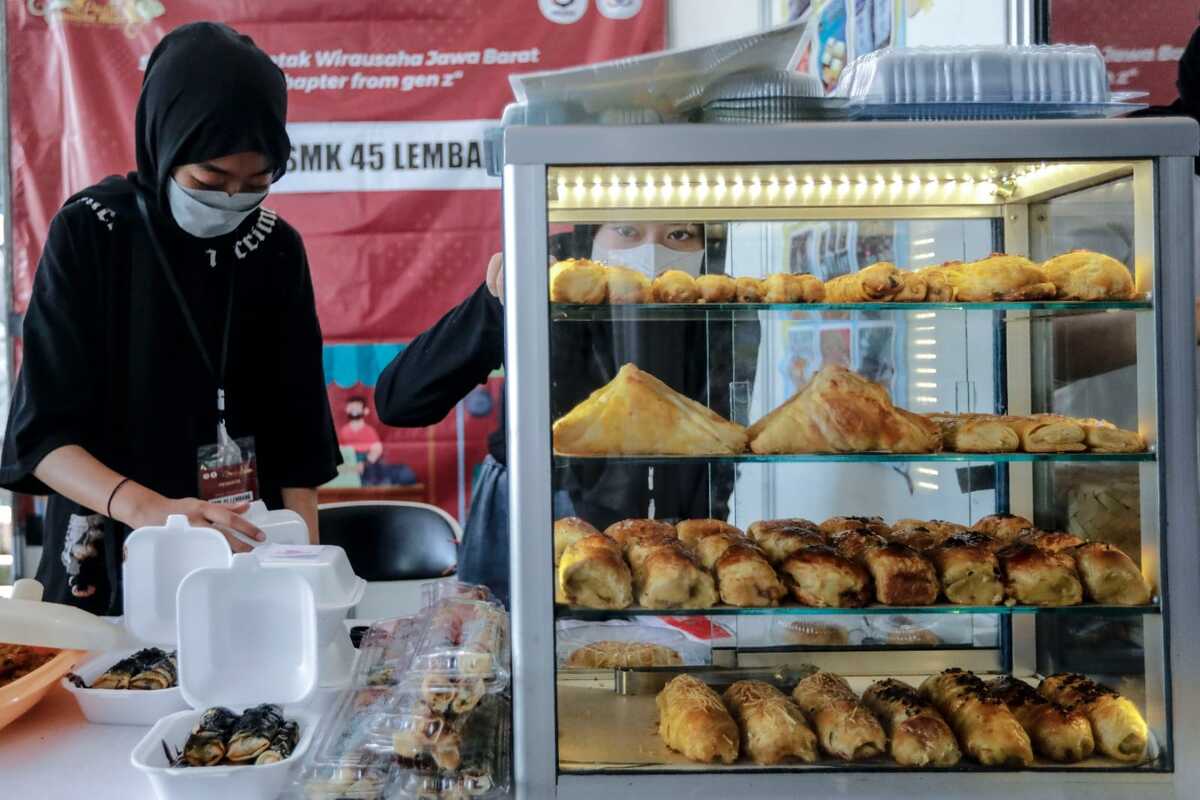Siswa SMK Jawa Barat Pesta Wirausaha Muda