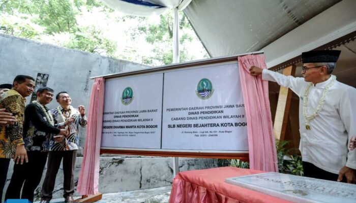 2 SLB di Kota Bogor Alih Status Menjadi SLB Negeri