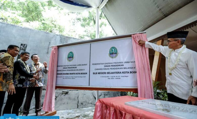 2 SLB di Kota Bogor Alih Status Menjadi SLB Negeri