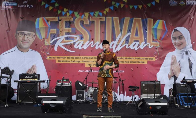 30 UMKM Meriahkan Festival Ramadan di Lembang KBB