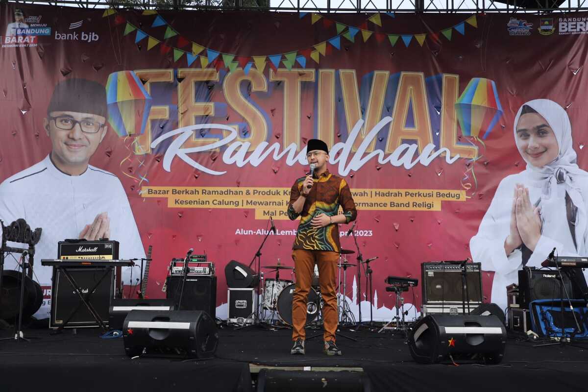 30 UMKM Meriahkan Festival Ramadan di Lembang KBB