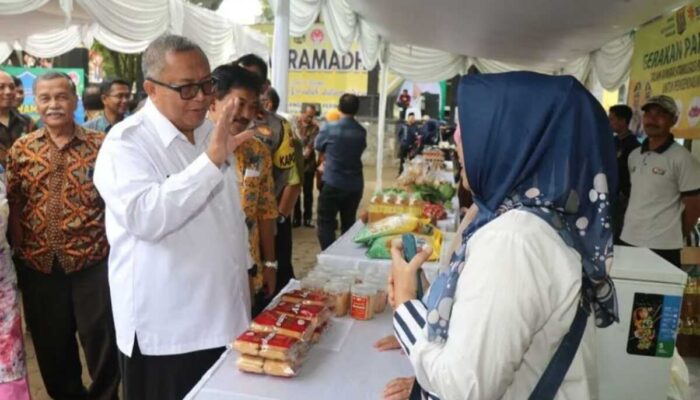 Bupati Sukabumi Buka Bazar Ramadan 1444 H