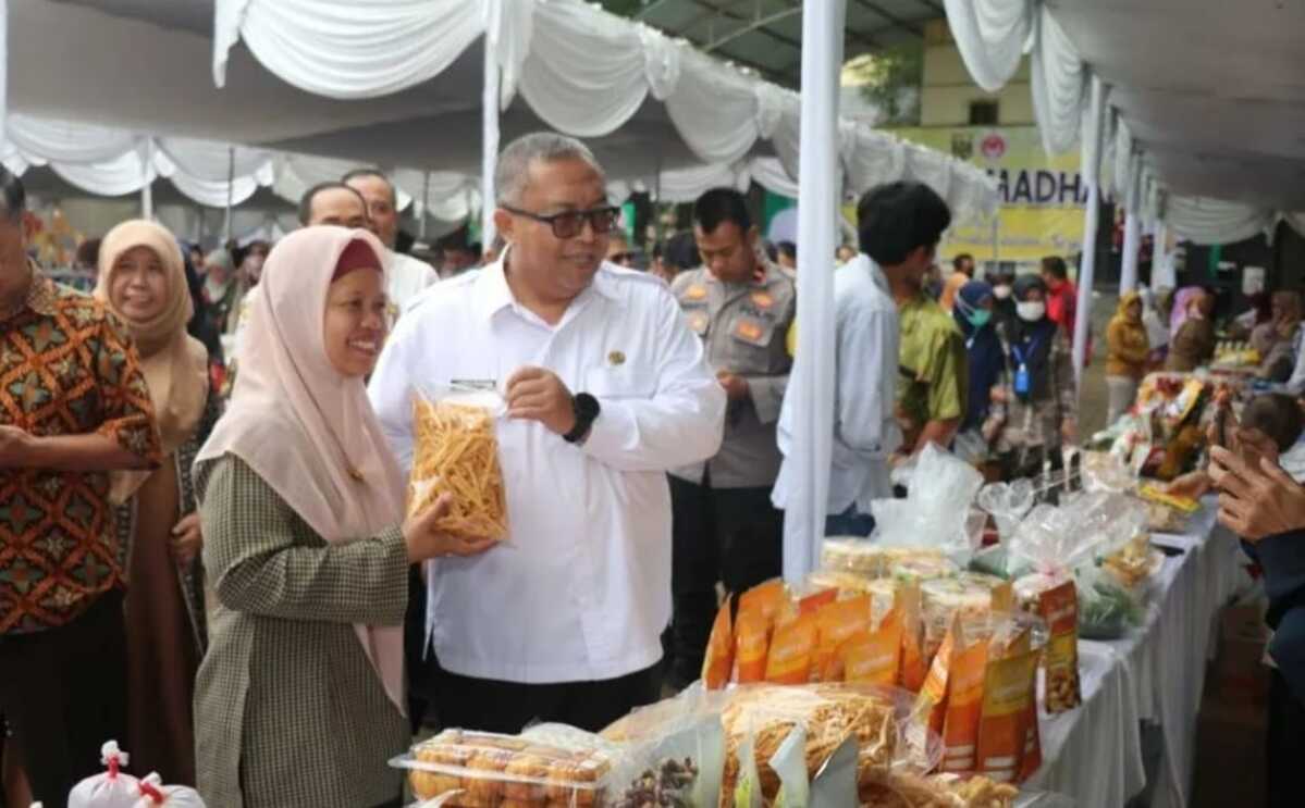 Bupati Sukabumi Buka Bazar Ramadan 1444 H