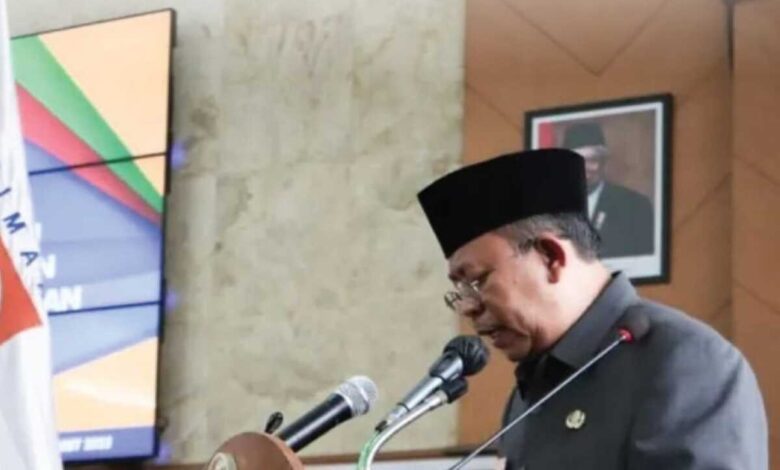 DPRD Kota Cimahi Paripurna LKPJ 2022 Walikota Cimahi