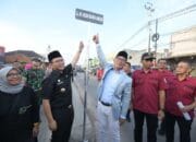 Emil Resmikan Jalan KH. R. Ma’mun Nawawi