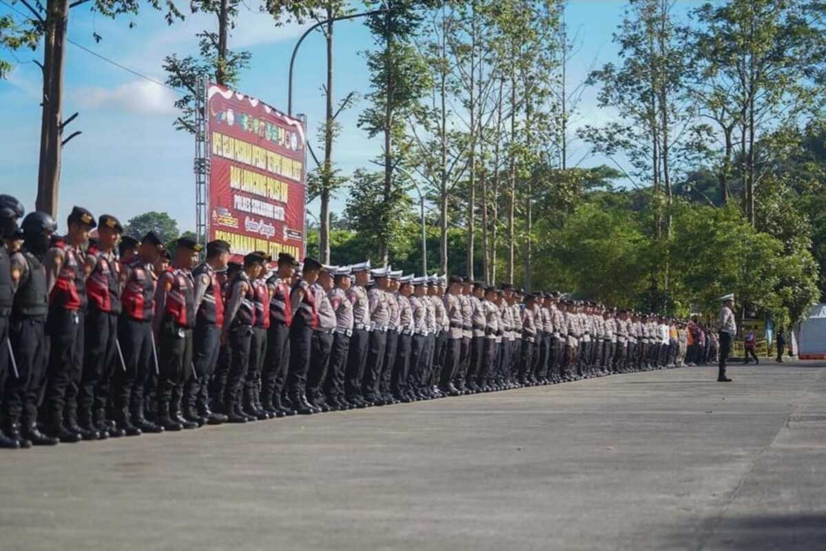 Fahmi Ikuti Apel Gelar Pasukan Operasi Lilin Ketupat Lodaya 2023