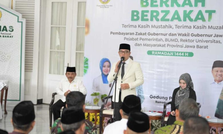 Gubernur Ridwan Kamil Apresiasi Kinerja BAZNAS Jabar