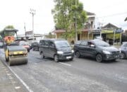 Jalan Jalur Lingkar Selatan Kota Sukabumi Diperbaiki