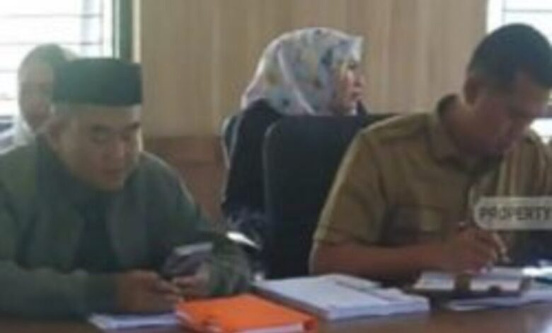 Komisi di DPRD Kab Sukabumi Raker dengan Mitra Kerja