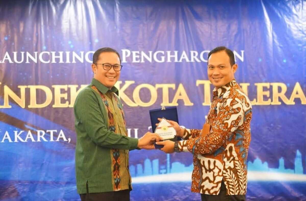 Kota Sukabumi Peringkat Ke-6 Kota Toleran 2022