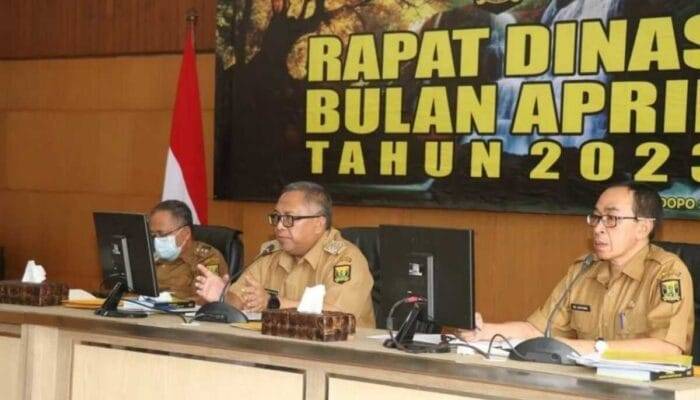 Rapat Dinas Pemkab Sukabumi Bulan April 2023