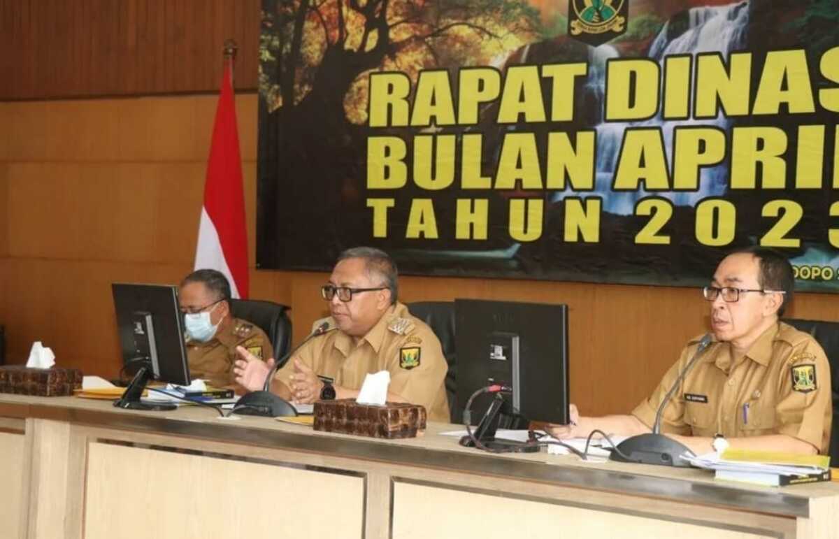 Rapat Dinas Pemkab Sukabumi Bulan April 2023