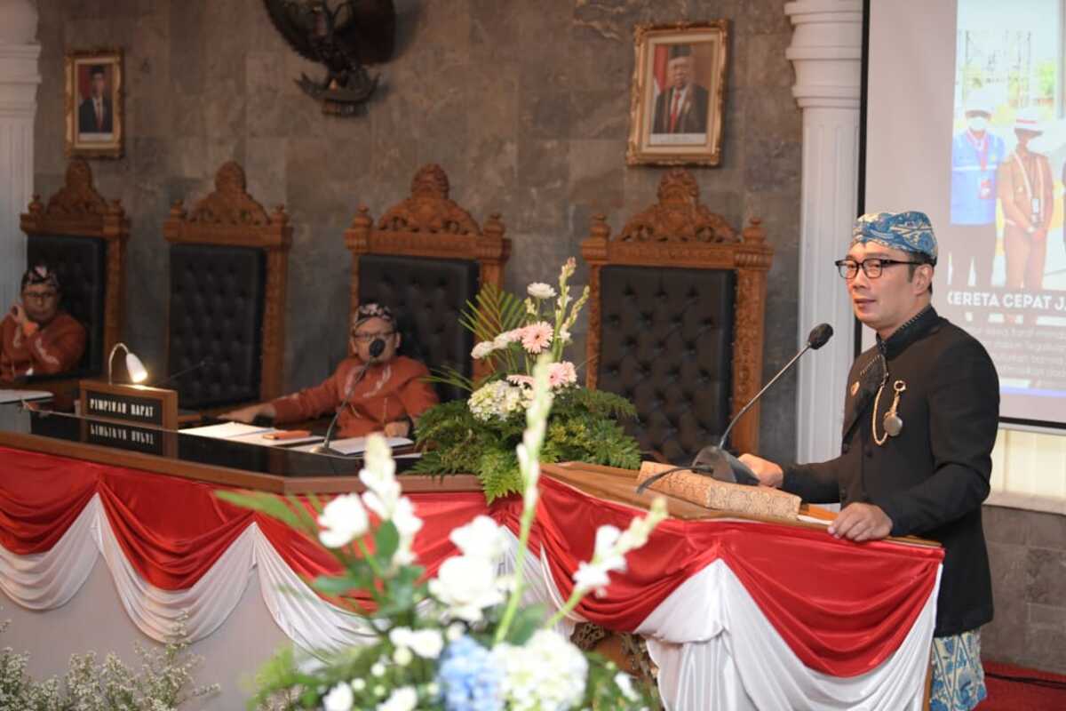 Ridwan Kamil Acungi Jempol Kemajuan Kota Sukabumi
