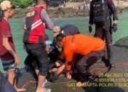 Wisatawan Asal Bogor Nyaris Ditelan Laut Pelabuhanratu