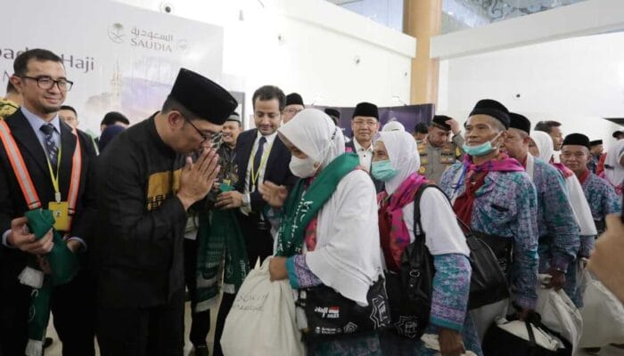 374 Calon Haji Asal Majalengka Terbang dari Kertajati