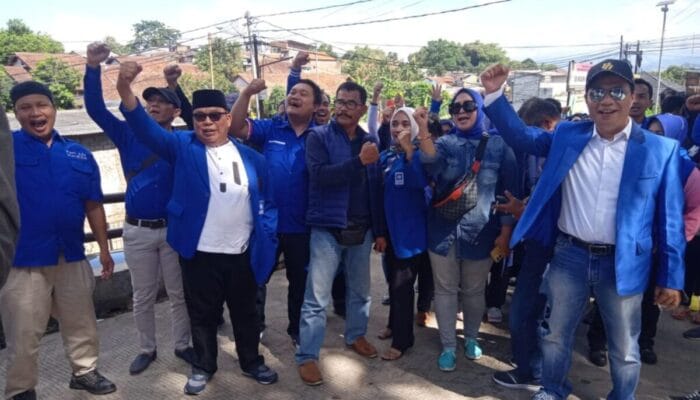 45 Bacaleg PAN Kota Cimahi Mendaftarkan Diri ke KPU