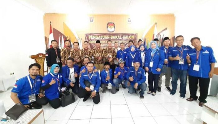 50 Kader Partai Demokrat KBB Resmi Daftar Bacaleg