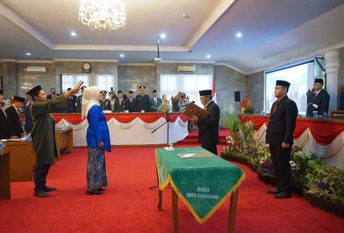 DPRD Kota Sukabumi Rapat Paripurna PAW