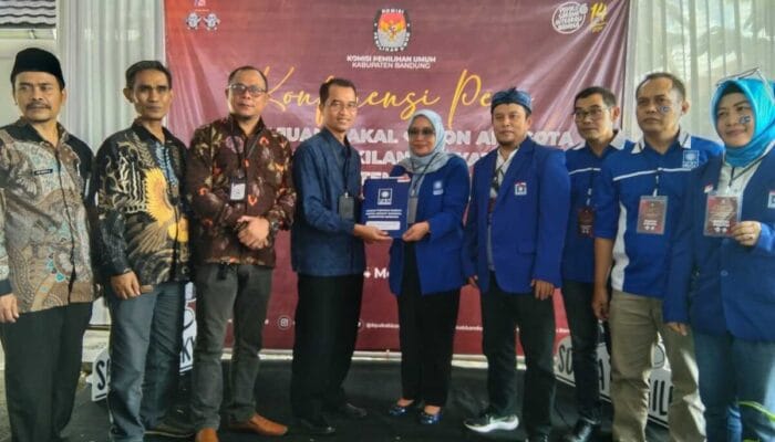 Partai PAN Kabupaten Bandung Daftarkan 55 Bacaleg