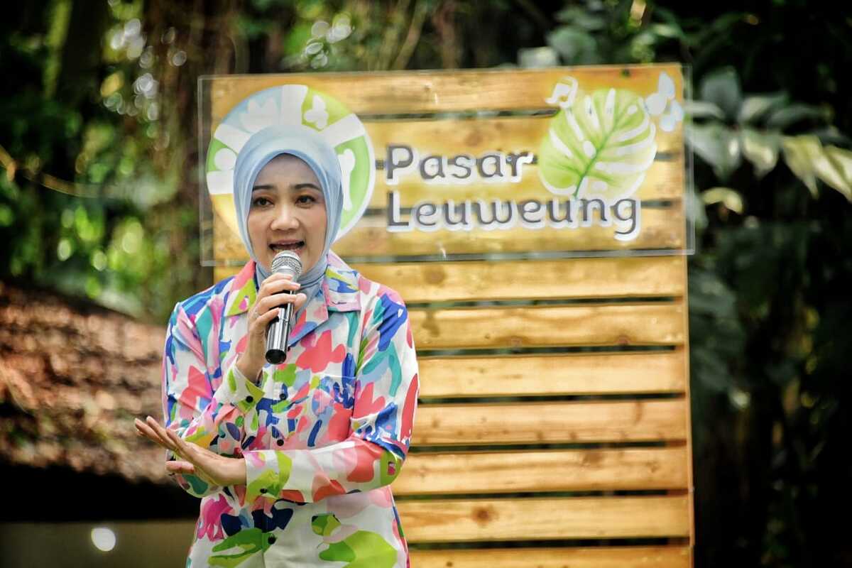 Pasar Leuweung 2023 Tahura, Ruang Promosi Teh & Kopi Jabar