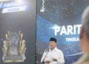 Uu Serahkan Penghargaan Paritrana Award Jabar 2022