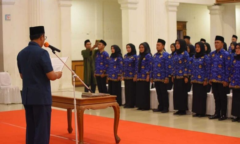 Walikota Sukabumi Lantik 95 Pegawai Negeri Sipil