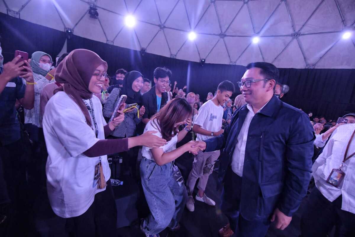 Kang Emil Dorong Anak Muda Bangun Mimpi Besar