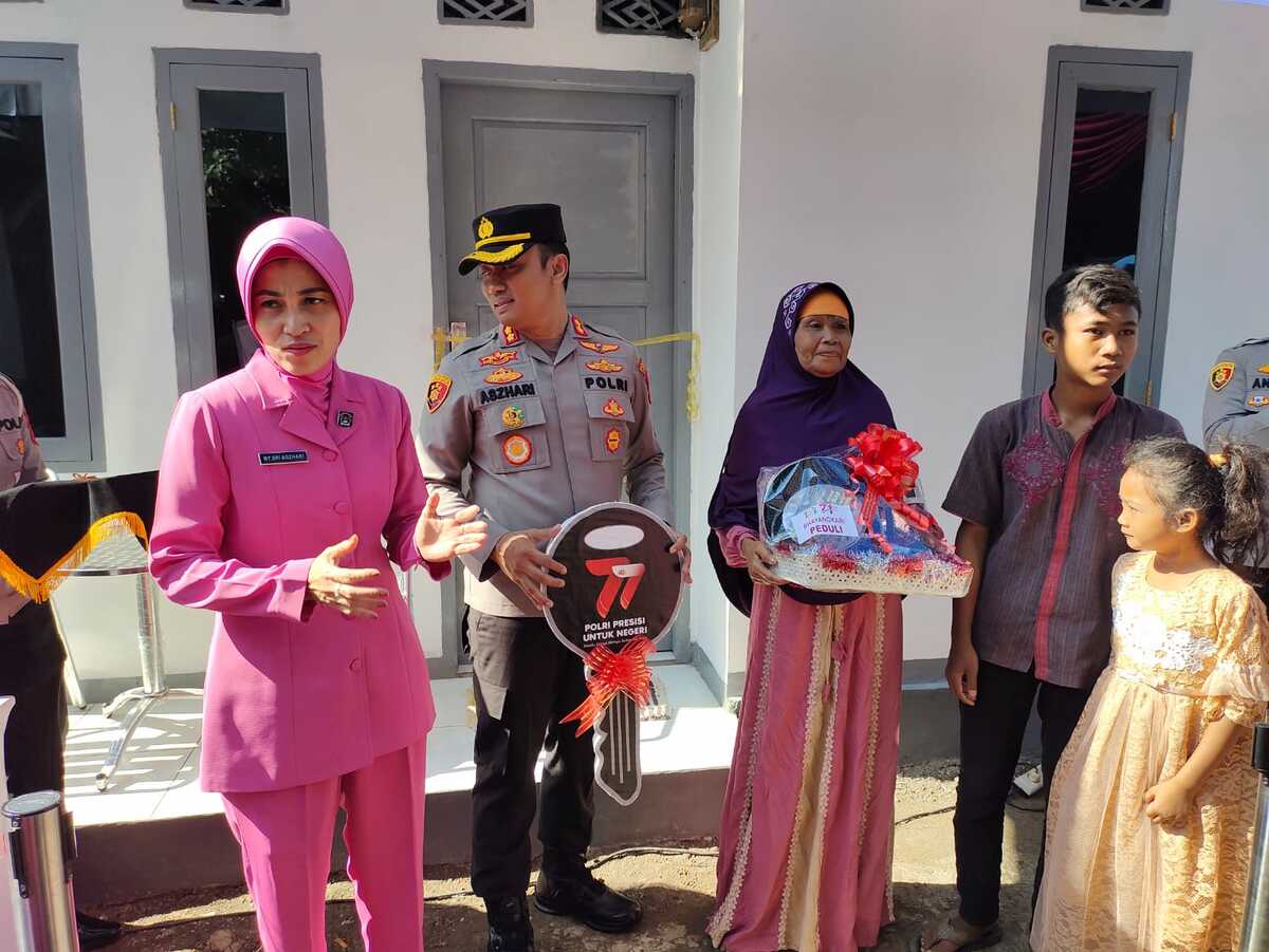 Kapolres Cianjur Meresmikan Renovasi Rutilahu