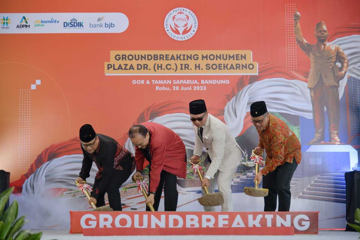 Monumen Plaza Soekarno Segera Berdiri di Kota Bandung