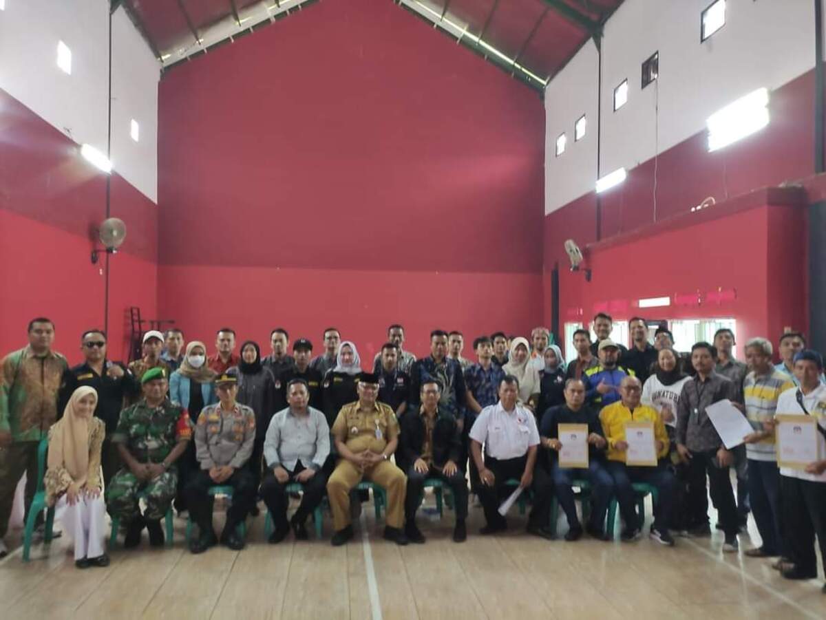 PPK Haurwangi Cianjur Rapat Pleno Perubahan Pemilih