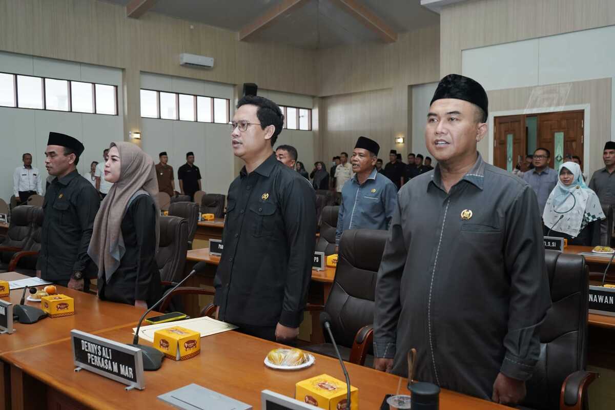 Paripurna Ke-12 DPRD Kab Sukabumi Bahas 2 Agenda