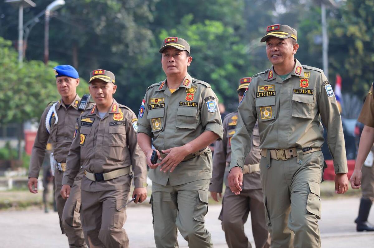 2.200 Linmas Kota Bandung Dikerahkan dalam Pemilu 2024