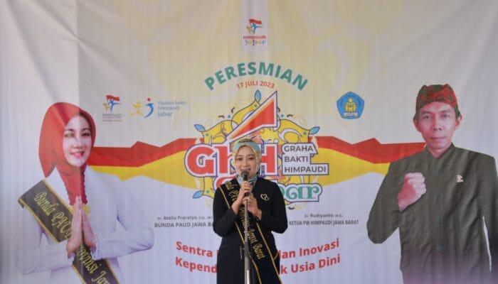 Atalia Meresmikan Gedung Graha Bakti Himpaudi Jabar