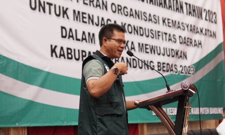 Bupati Bandung: Ormas Harus Berkontribusi