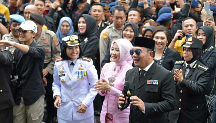 HUT Ke-77 Bhayangkara, Ridwan Kamil Apresiasi Polri