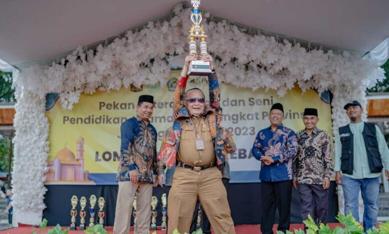 Kota Bandung Juara Umum Pentas PAI SD Se-Jabar